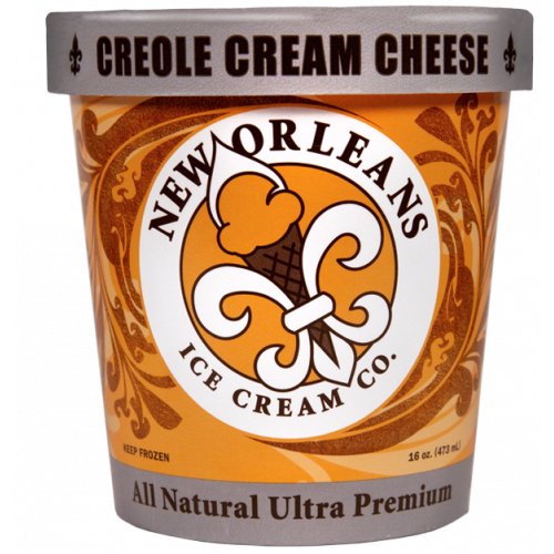 New Orleans Ice Cream - Creole Cream Cheese 16oz Pint 85